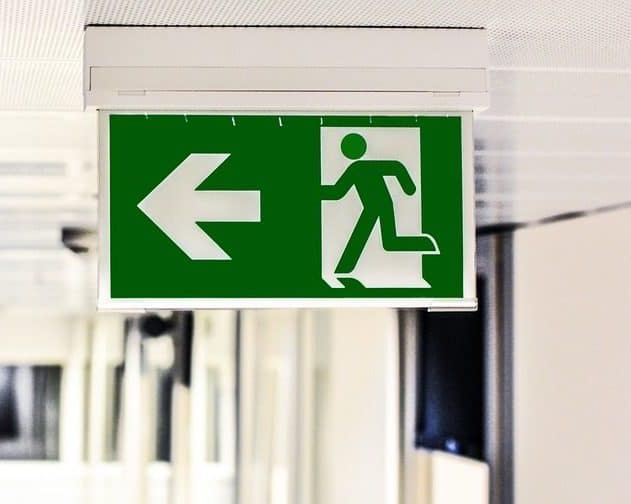 Emergency Exit Sign Fire Safety Fire Protection Design