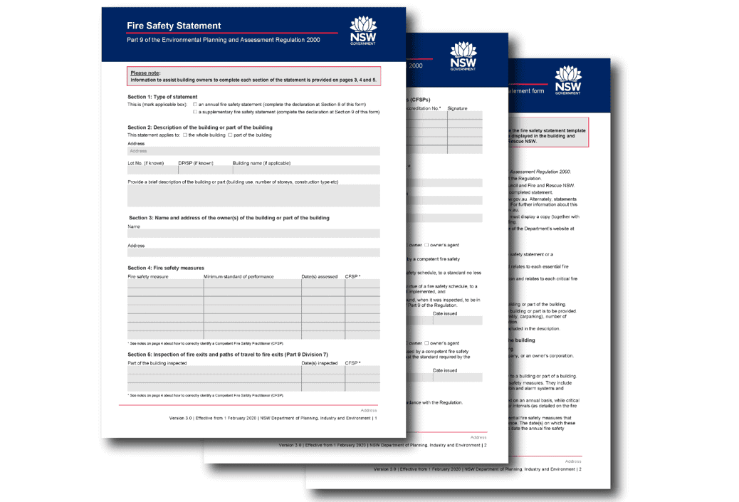 Comprehensive fire safety technical review certification FCC