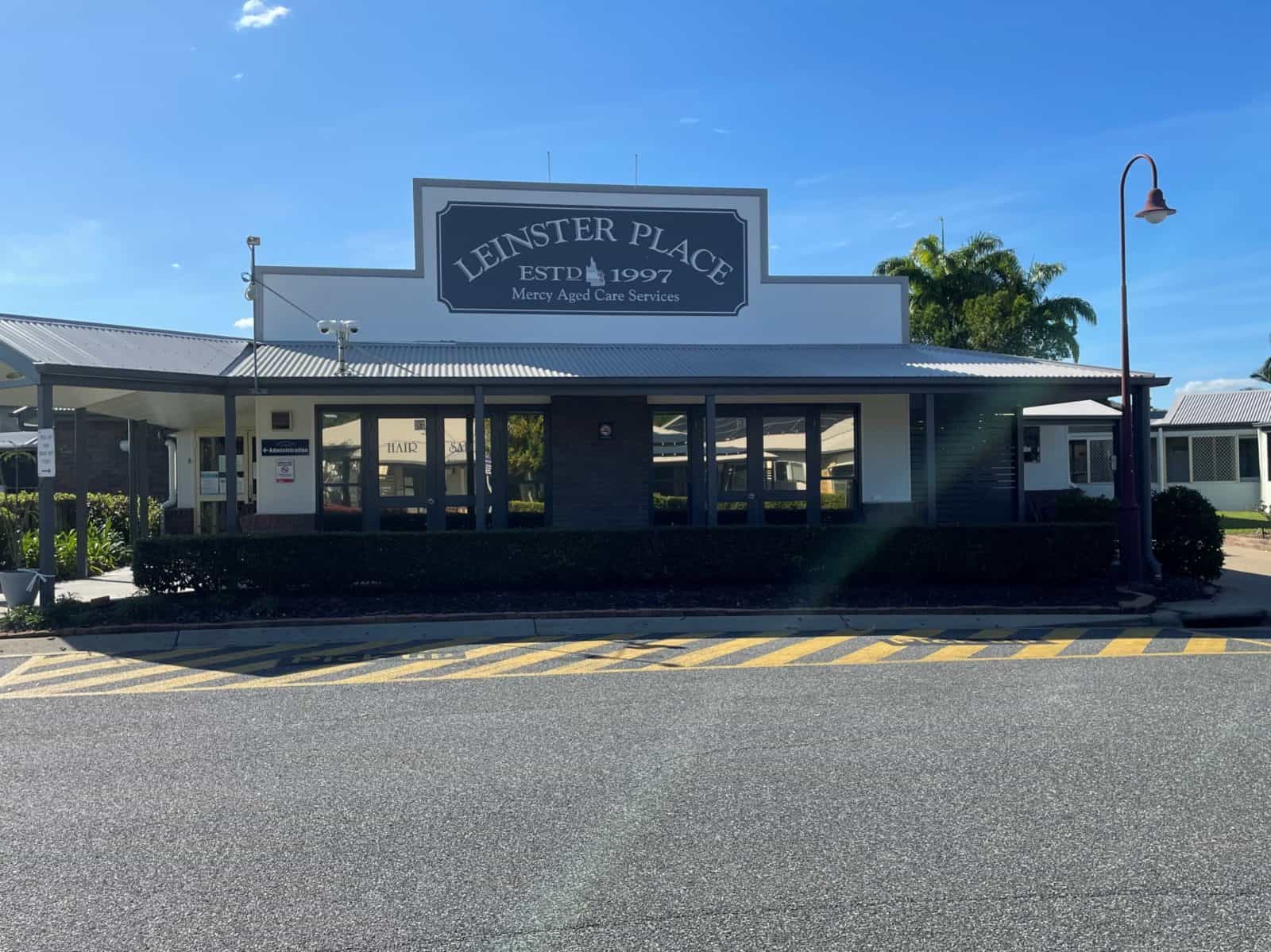 storefront of leinster place in rockhampton queensland